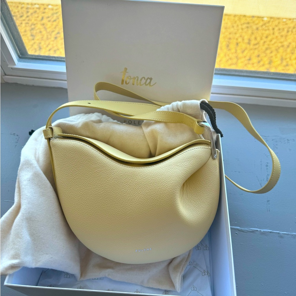 Polene Tonca Bag in Wheat